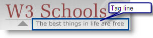 w3 schools tagline "the best things in life are free"